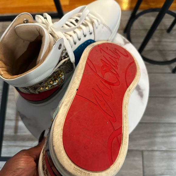 Limited edition christian Louboutin sneakers, original price $3000 - Picture 3 of 6